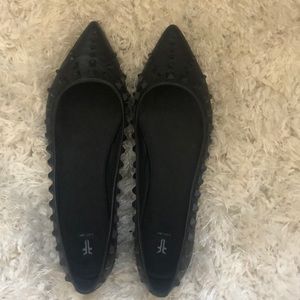 Frye studded ballet flats